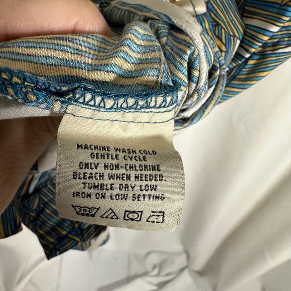 Cooke Street Honolulu Hawaiian Shirt 100% Cotton Men's XL Tropical Leaf Print - Picture 5 of 8